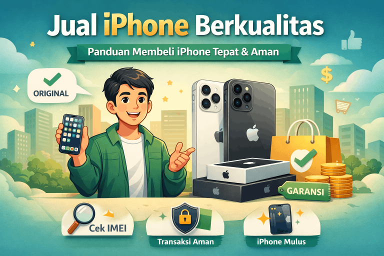 Jual iPhone Berkualitas, Panduan Memilih iPhone yang Tepat dan Aman