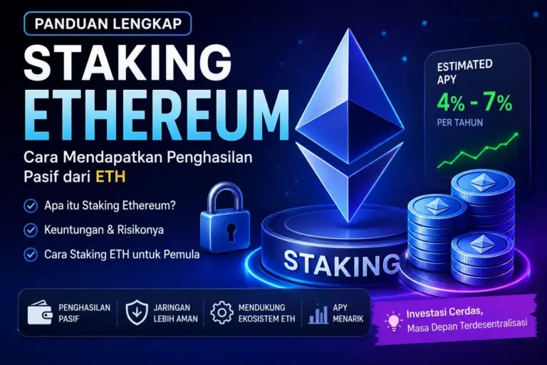 Panduan Lengkap Staking Ethereum, Cara Mendapatkan Penghasilan Pasif dari ETH