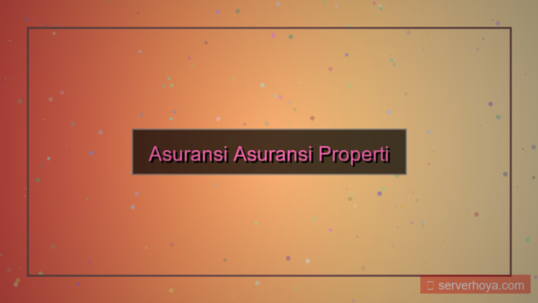 visual Asuransi asuransi properti