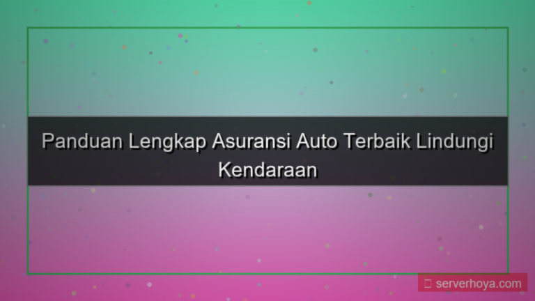 Asuransi auto
