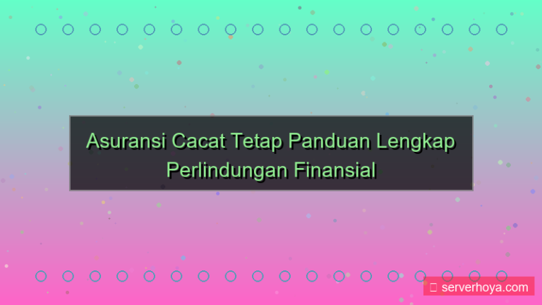 gambar Asuransi cacat tetap