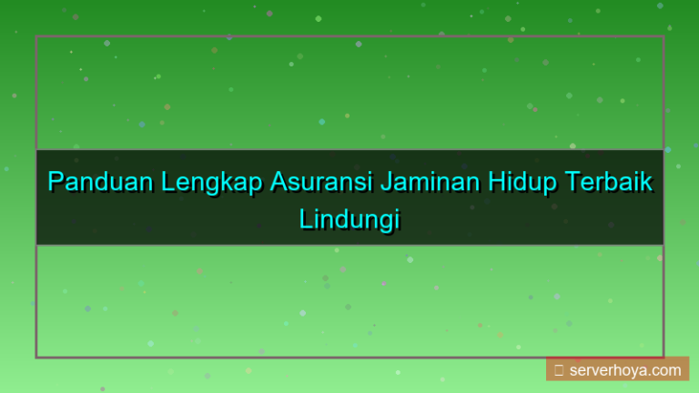 desain Asuransi jaminan hidup