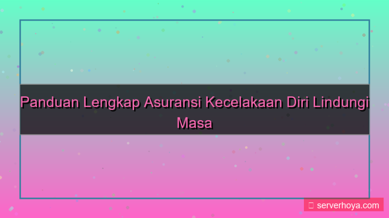 konten Asuransi kecelakaan diri
