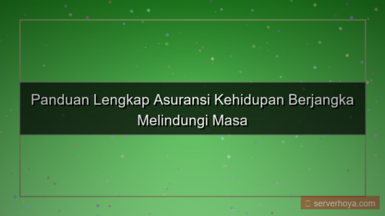 gambar Asuransi kehidupan berjangka