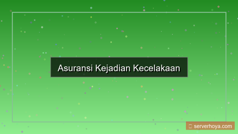 visual Asuransi kejadian kecelakaan
