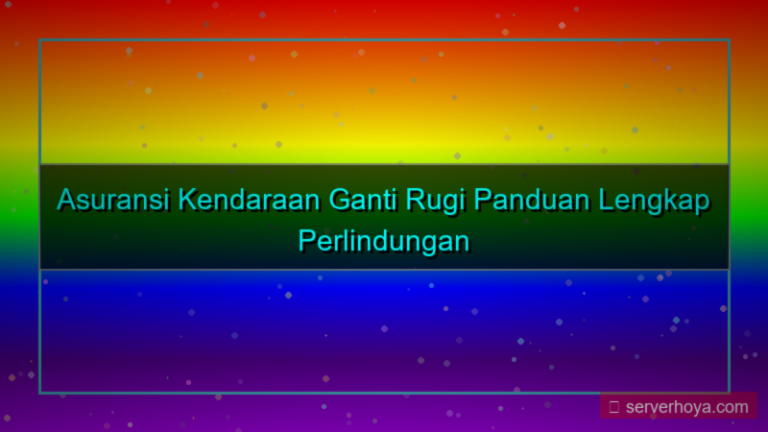 konten Asuransi kendaraan ganti rugi