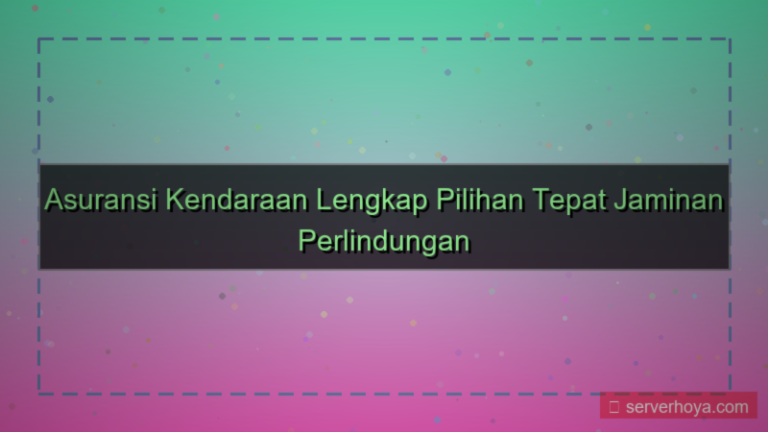 gambar Asuransi kendaraan lengkap