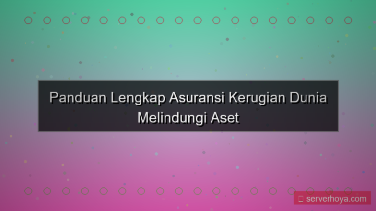 visual Asuransi kerugian dunia