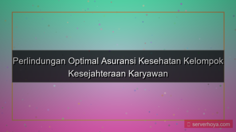 ilustrasi Asuransi kesehatan kelompok