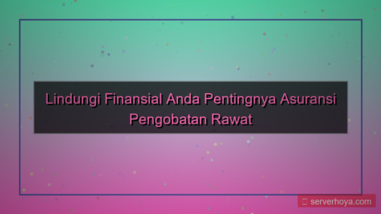 konten Asuransi pengobatan rawat inap