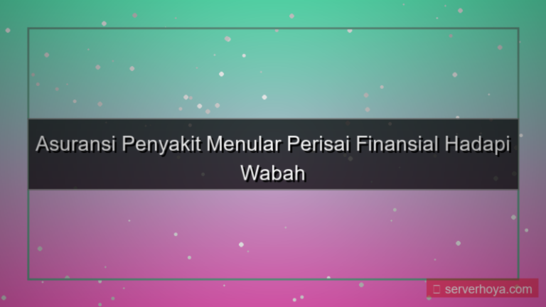 gambar Asuransi penyakit menular