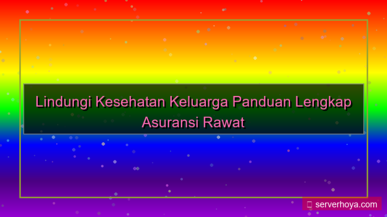 Asuransi polis rawat inap