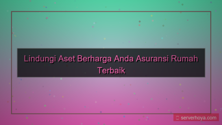 visual Asuransi rumah