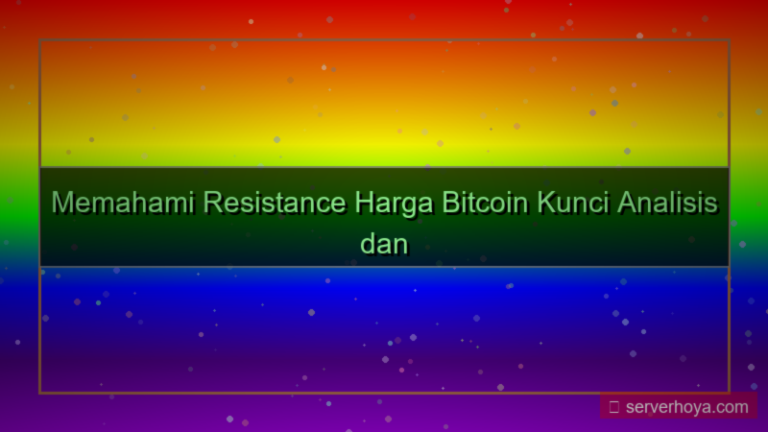 tampilan Bitcoin price resistance