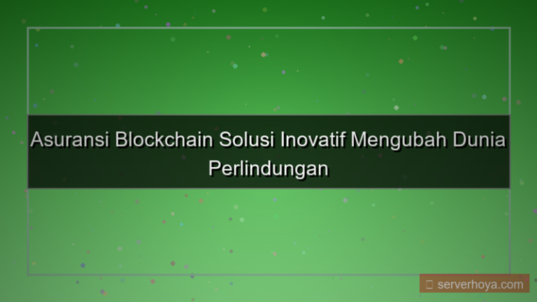 Blockchainbased insurance