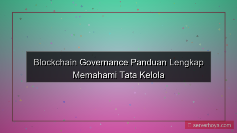 gambar Blockchain governance explained