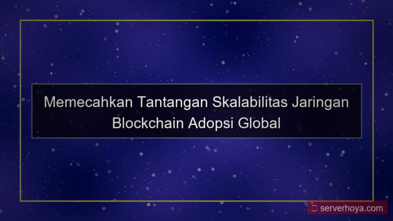 gambar Blockchain network scalability