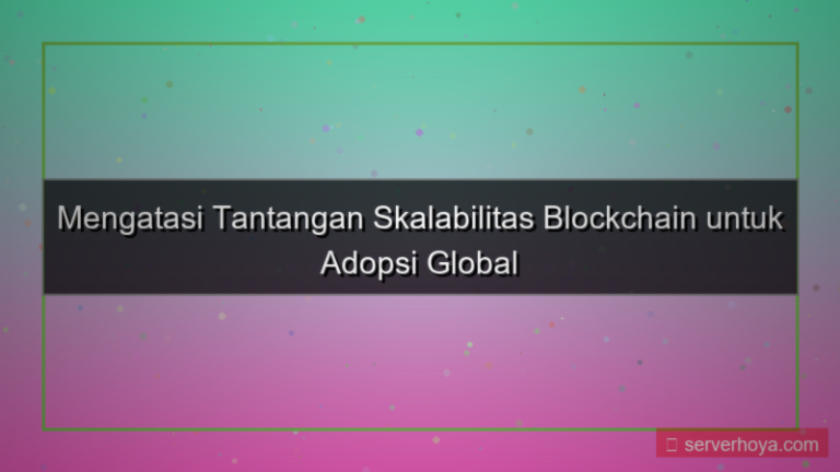 ilustrasi Blockchain scaling challenges