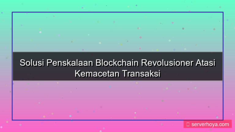 visual Blockchain scaling solutions