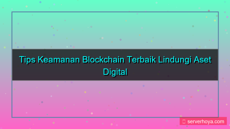 Blockchain security tips