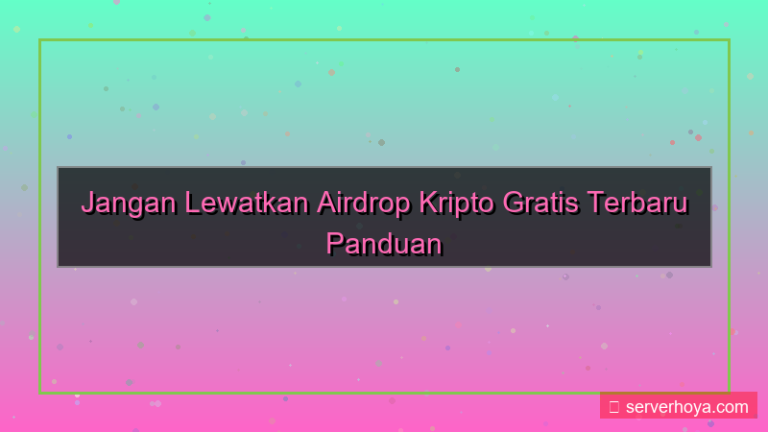 Crypto airdrop alerts