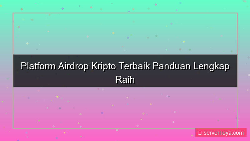 gambar Crypto airdrop platform