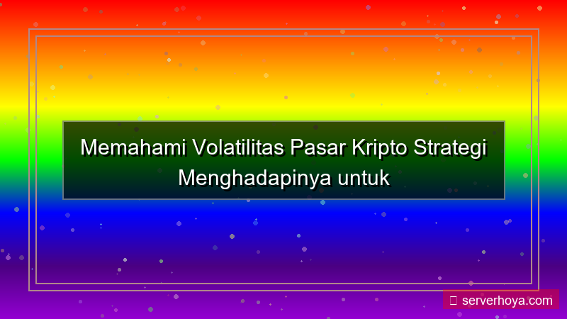 tampilan Crypto market volatility