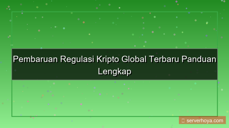 konten Crypto regulation updates