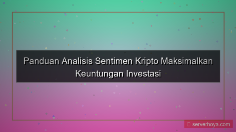 Crypto sentiment analysis