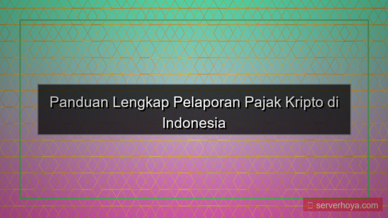 ilustrasi Crypto tax filing