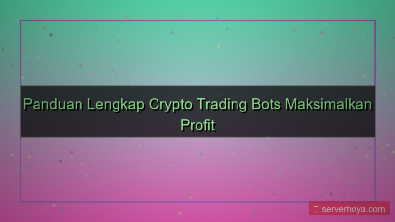 Crypto trading bots