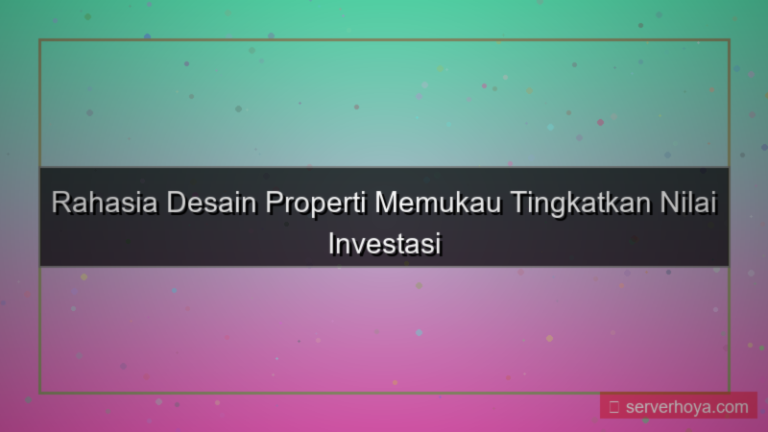 gambar Desain properti