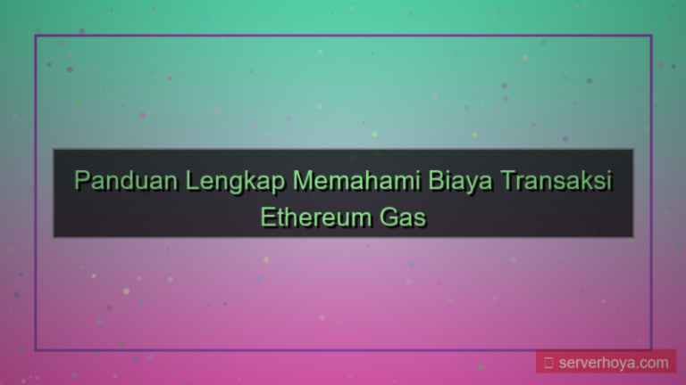 ilustrasi Ethereum transaction fees