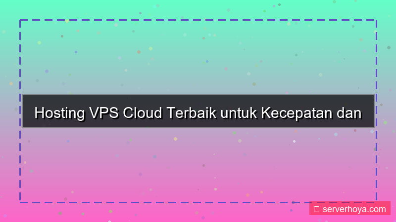 desain Hosting berbasis VPS cloud