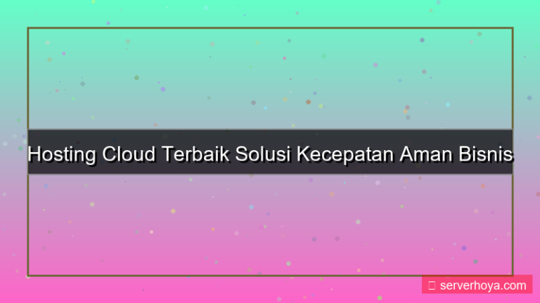 ilustrasi Hosting cloud terbaik