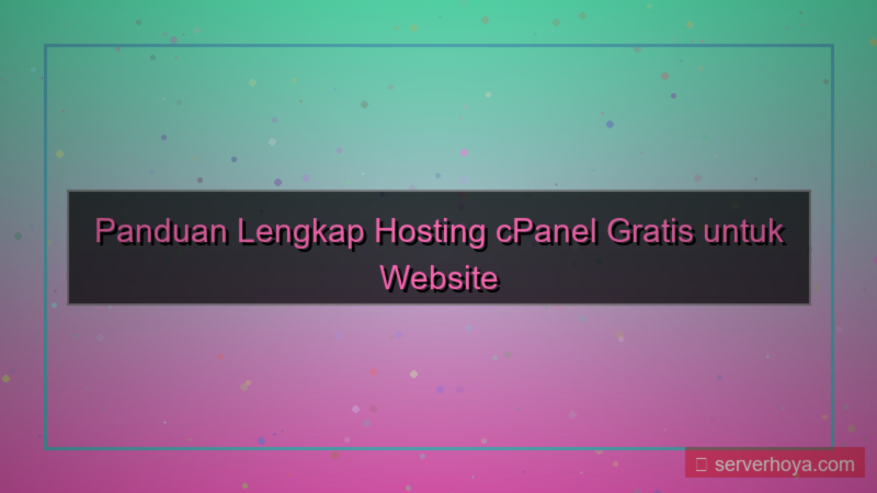 Hosting cPanel gratis