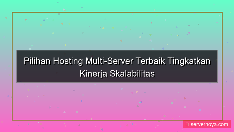 Hosting multiserver terbaik