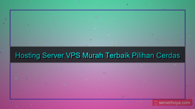 ilustrasi Hosting server vps murah