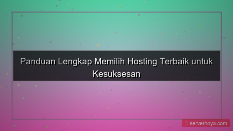 Hosting untuk bisnis kecil