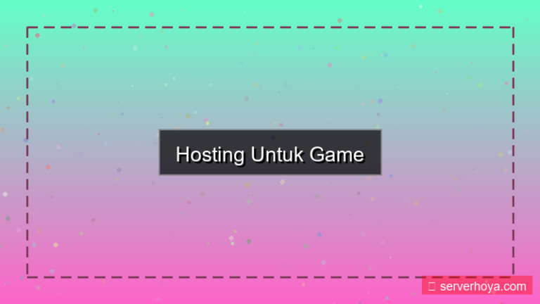 visual Hosting untuk game
