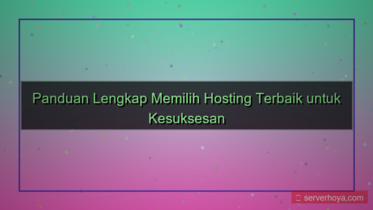 Hosting untuk toko online