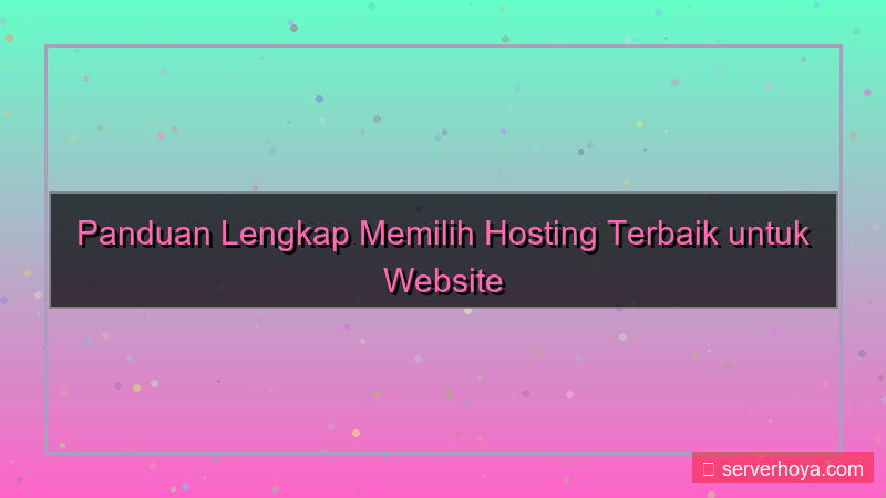 gambar Hosting untuk website pribadi