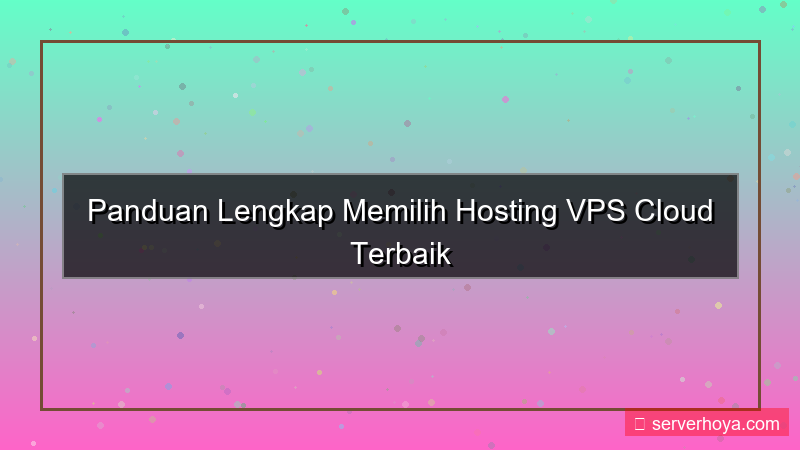 tampilan Hosting VPS cloud terbaik