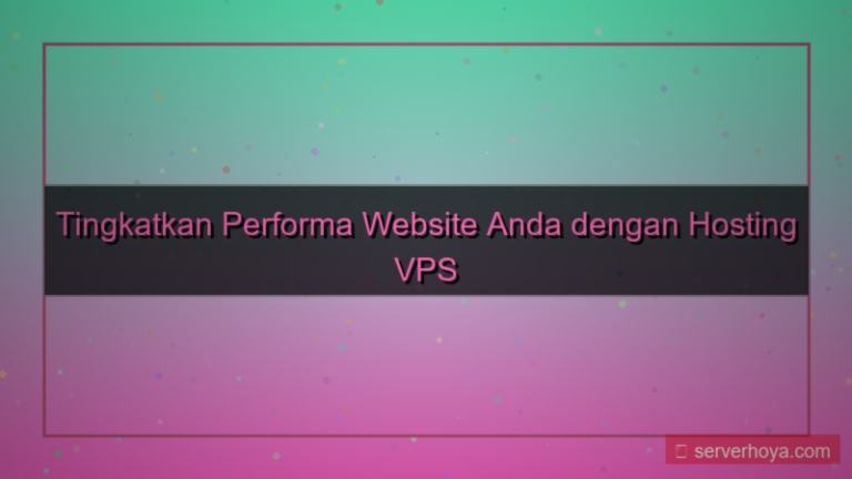ilustrasi Hosting VPS dengan kecepatan tinggi