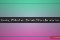 konten Hosting web murah
