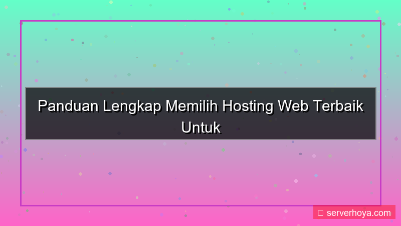 tampilan Hosting web untuk toko online