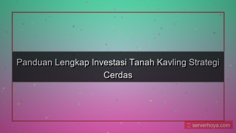 tampilan Investasi tanah kavling