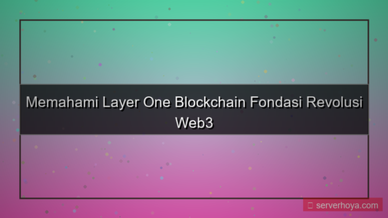 konten Layer one blockchain