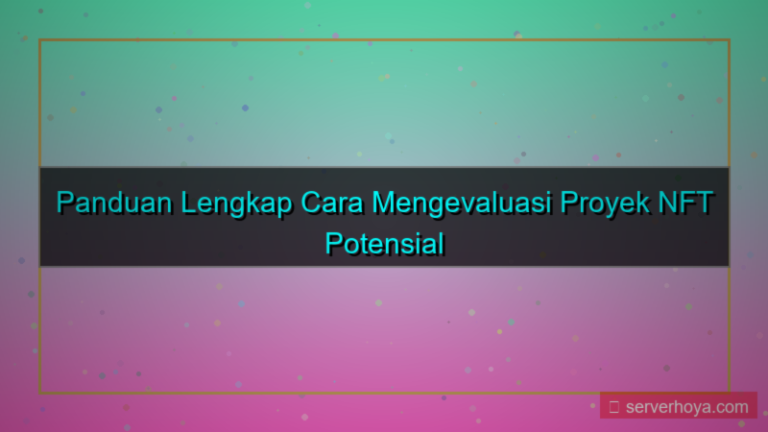 visual NFT project evaluation