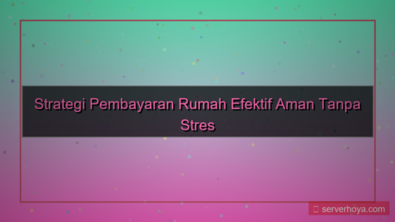 Pembayaran rumah